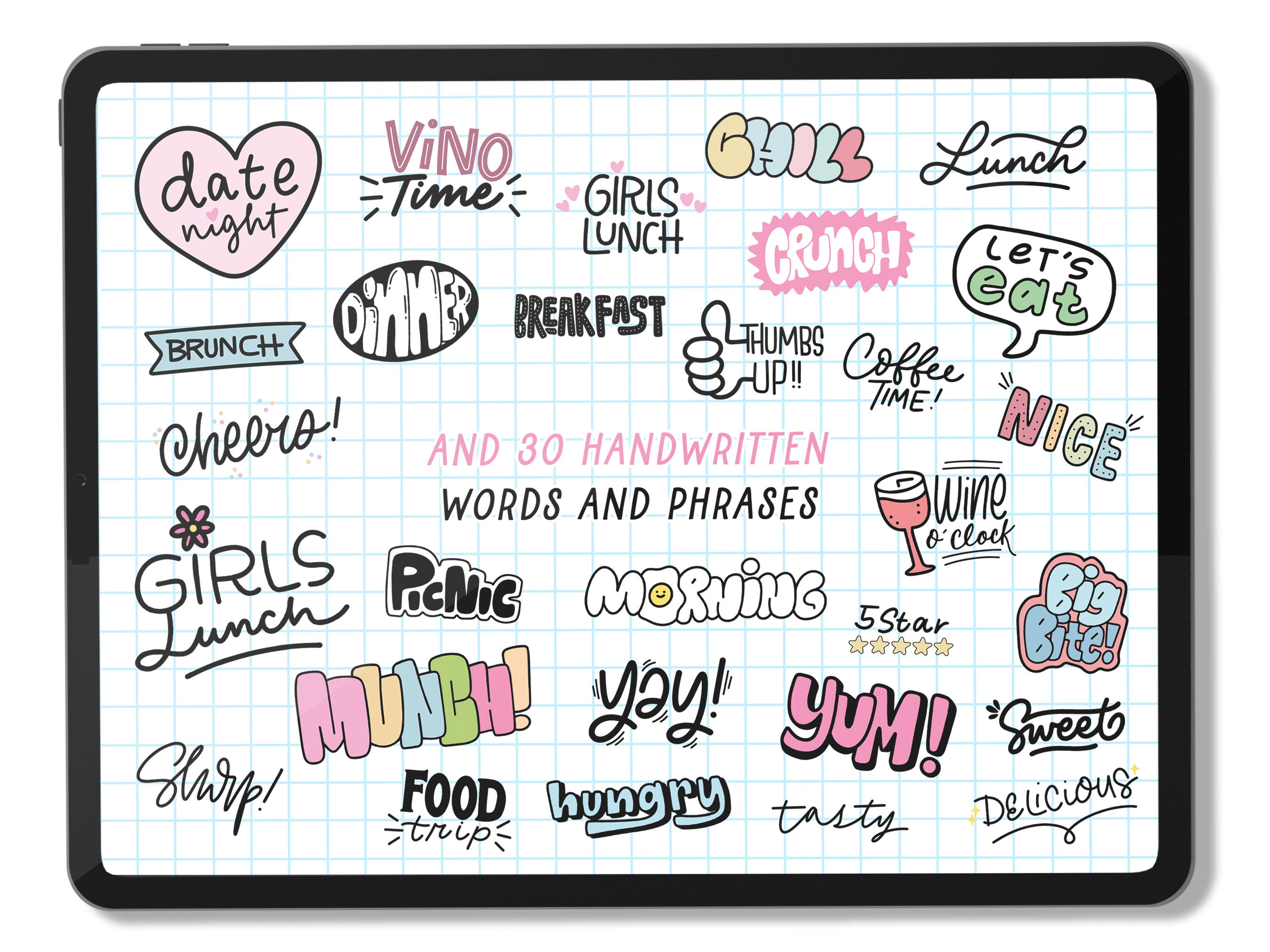 Goodnotes Stickers Digital Stickers for Planners Digital - Etsy