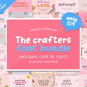 Fonts, Craft Fonts, Cricut Fonts, Font Bundles, Corjl Fonts, Procreate Fonts, Canva Fonts, Cheap Fonts, Cute Fonts, Pretty Fonts, Fun Fonts