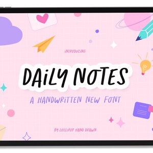 Fonts, Note Fonts, GoodNotes Fonts, Handwriting Fonts, Cute Fonts, Craft Fonts, Cricut Fonts, Note Taking Fonts, Simple Fonts, Journal Fonts
