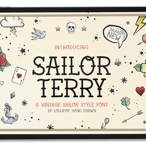 Fonts, Sailor Fonts, Tattoo Fonts, Vintage Fonts, Old School Fonts, Retro Fonts, Pirate Fonts, Fun Fonts, Craft Fonts, Cricut Fonts