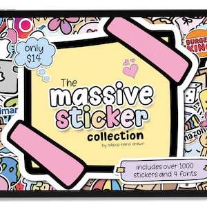 Digital Stickers, GoodNotes Stickers, Notability Stickers, Planner Stickers, Digital Planners, Digital Journal Stickers, Digital Calendars
