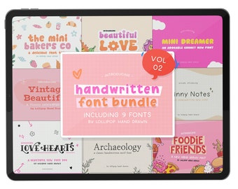 Fuentes, Paquetes de fuentes, Fuentes Cricut, Fuentes artesanales, Fuentes GoodNotes, Fuentes de notas, Fuentes manuscritas, Fuentes manuscritas, Fuentes de uso comercial
