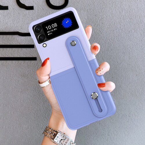 Galaxy Z Flip 4 Leather Case Calf Skin Etsy