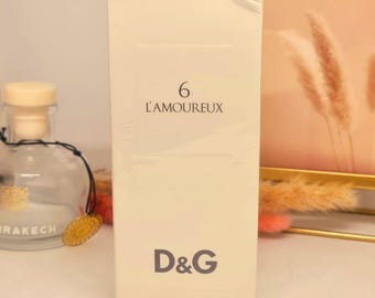 D&G 6 L'amoureux 50 Ml/ 100 Ml 1.7 Fl.oz or 80 Ml/100 Ml 2.7 Fl.oz