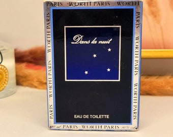 Perfume Dans la Nuit de Worth (Lalique) 30 ml Eau de Toilette For Women New (1985 Version) Free Delivery France