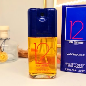 12 Jean Couturier (1981) 75 ml 2.5 fl.oz Eau de Toilette Pour Homme Neuf Livraison Gratuite France