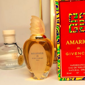 Amarige Givenchy 50 ml 1 2/3 fl.oz Eau de Toilette For Women Vintage Free Shipping France (1991 version)