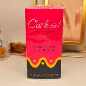 C'est la Vie Christian Lacroix for Women 50 ml 1.7 fl. Oz Eau de Toilette New Free Shipping