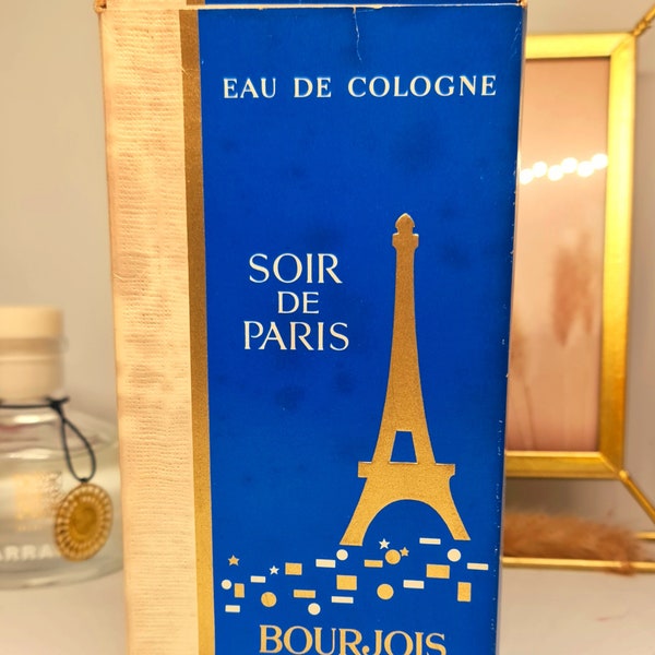 Soir de Paris Bourgeois Eau de Cologne Pour Femme Livraison Gratuite France Neuf (VINTAGE)