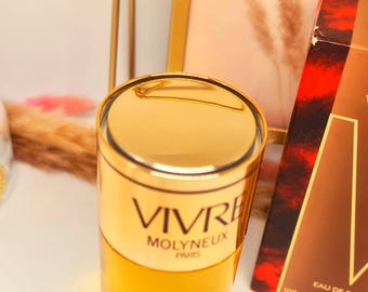 Vivre by Molyneux 100 Ml 3.3 Fl.oz Eau De Toilette Vintage – Rare