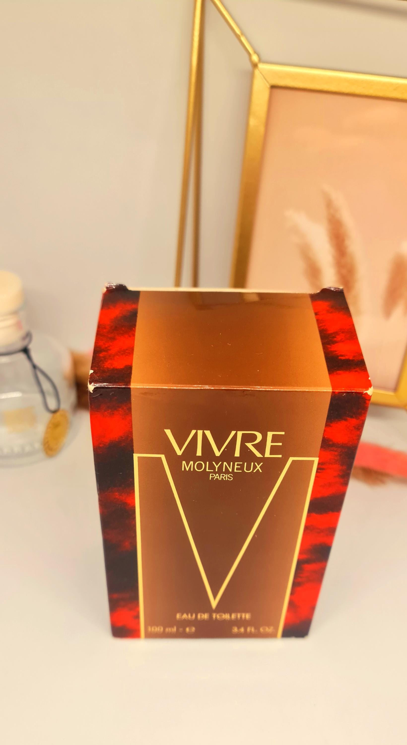 Vivre by Molyneux 100 Ml 3.3 Fl.oz Eau De Toilette Vintage – Rare