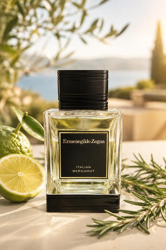 Ermenegildo Zegna Italian Bergamot 100 Out of 125 Ml Eau De