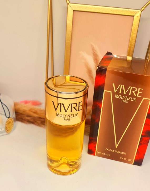 MOLYNEUX VIVRE ミニ香水 パルファム Vivre by Molyneux 100 Ml 3.3 Fl.oz Eau De Toilette Vintage – Rare