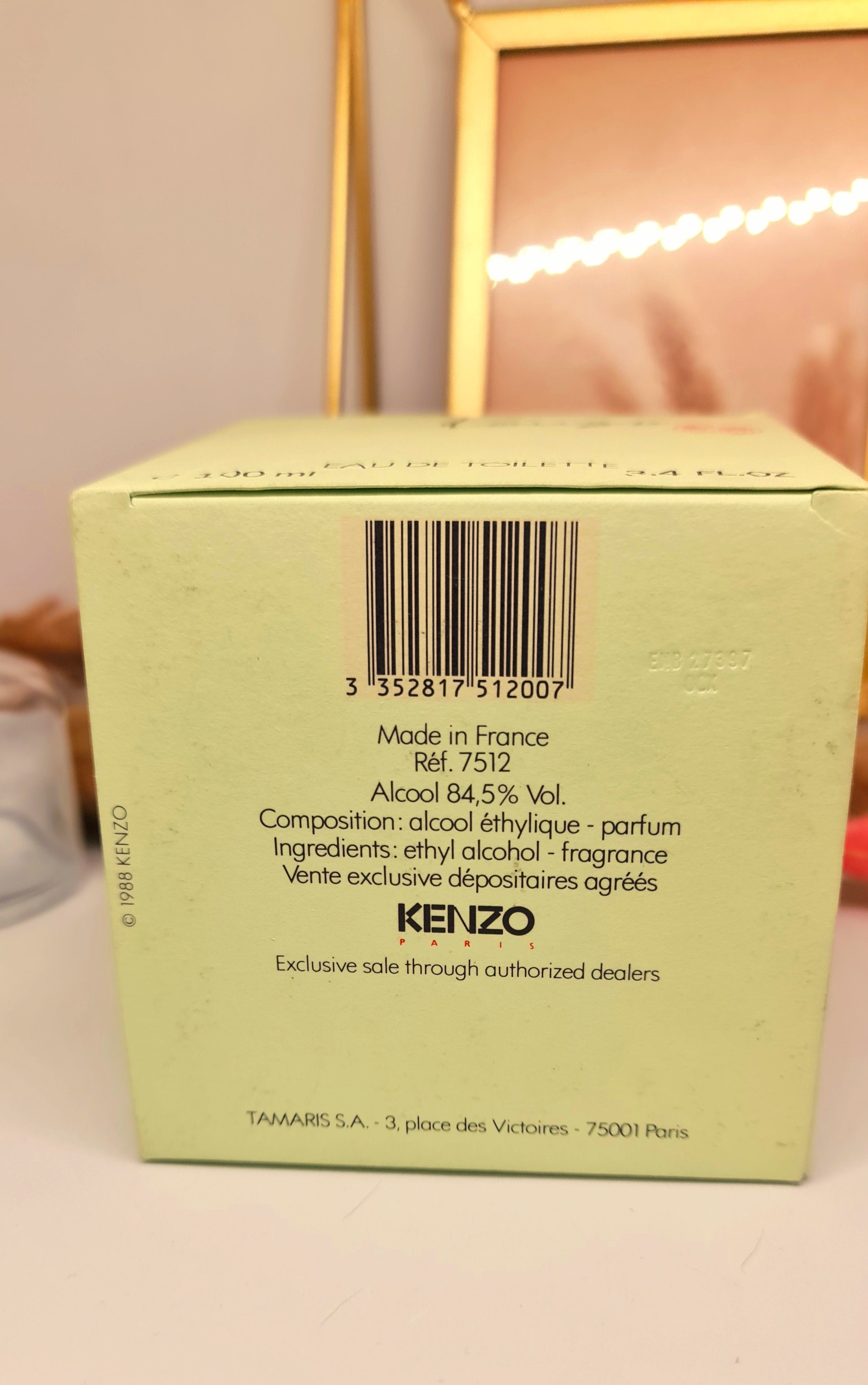 Kenzo by Kenzo 100 ml 3.4 fl.oz Eau de Toilette para mujer Nuevo Envio gratis France Splash Etsy Espana