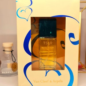 Coffret Tsar Van Cleef Arpels 30 ml 1 fl.oz Eau de Toilette Pour Homme (1989) avec carte + enveloppe Livraison Gratuite France *Collector*
