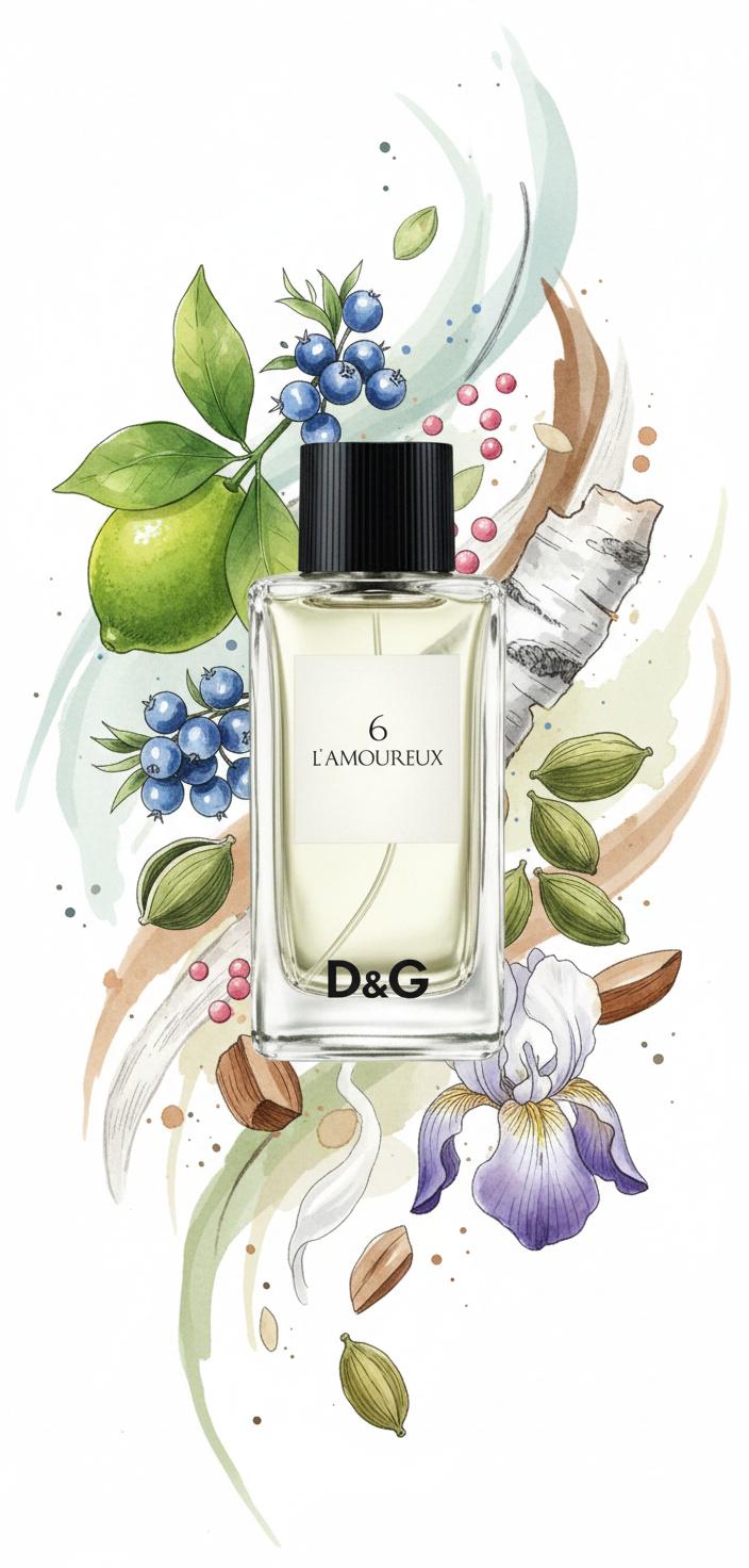 D&G 6 L'Amoureux 50 ml/100 または 80 ml/100ml 希少メンズ