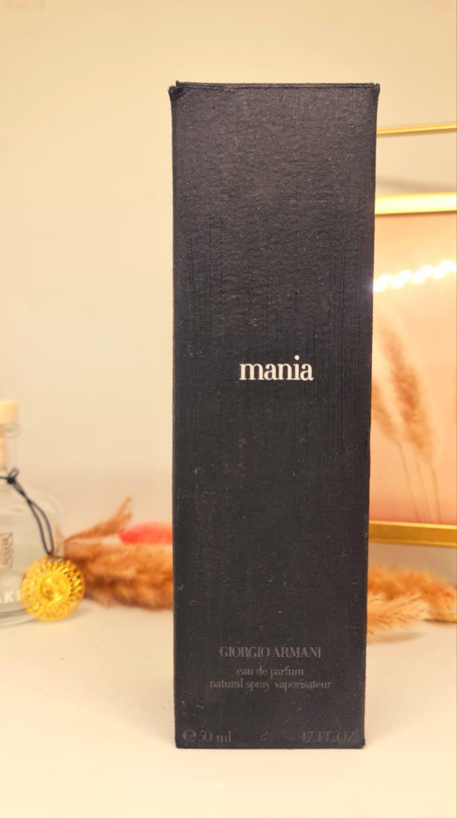 Armani Mania Femme 50 Ml 1.7 Fl.oz Eau De Parfum – Rare Vintage