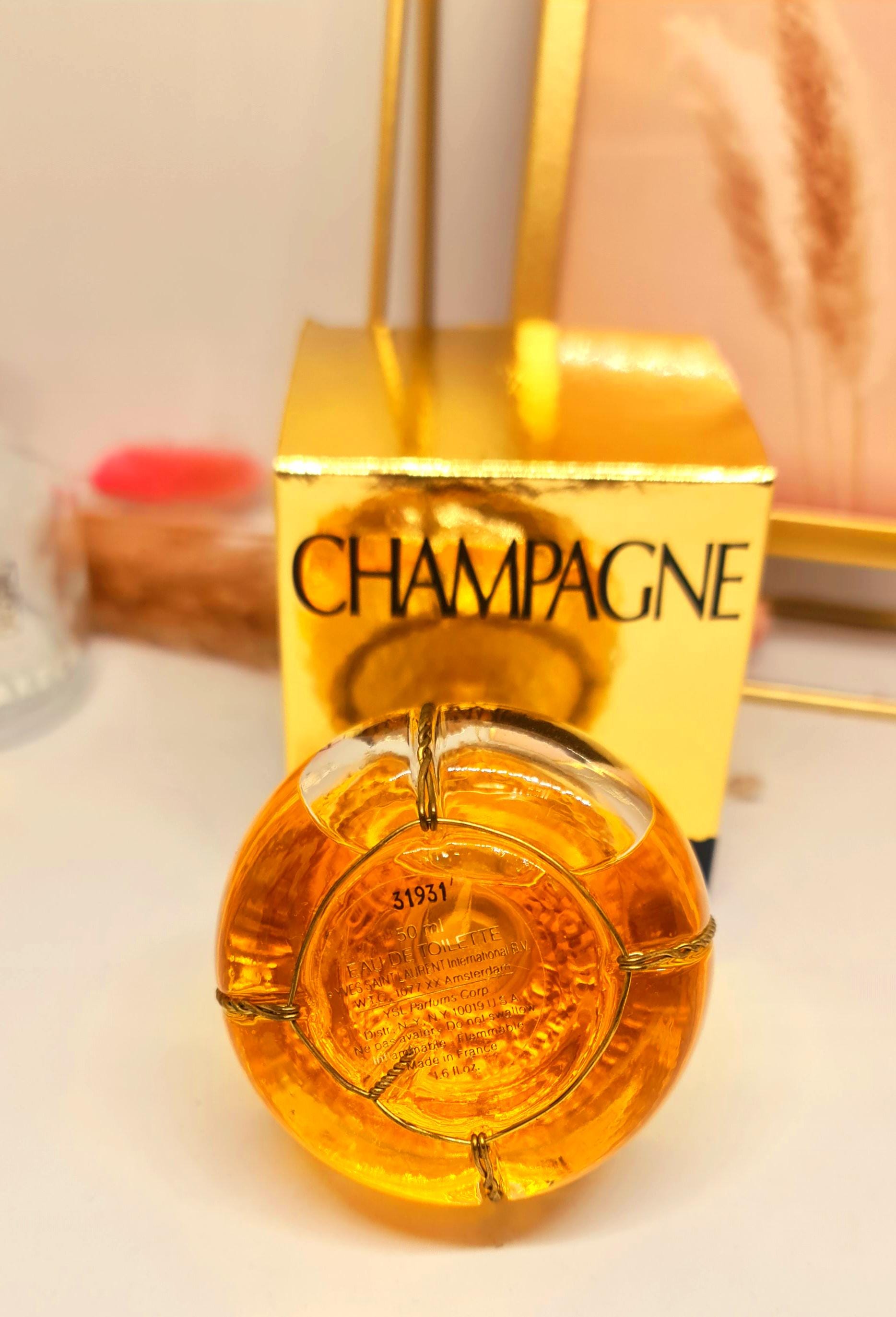 Champagne (1993) YSL 50 ml 1.6 fl.oz Vintage Eau de Toilette para