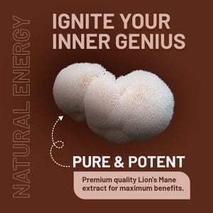 Lion's Mane Mushroom Supplement: 4000mg, B Vitamins & Black Pepper - 180 Vegan Tablets image 3