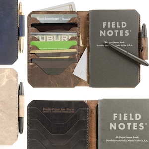 Cartera Field Notes con ranura para bolígrafo Fisher Space