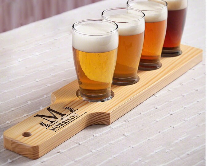 Custom Beer Flights Etsy