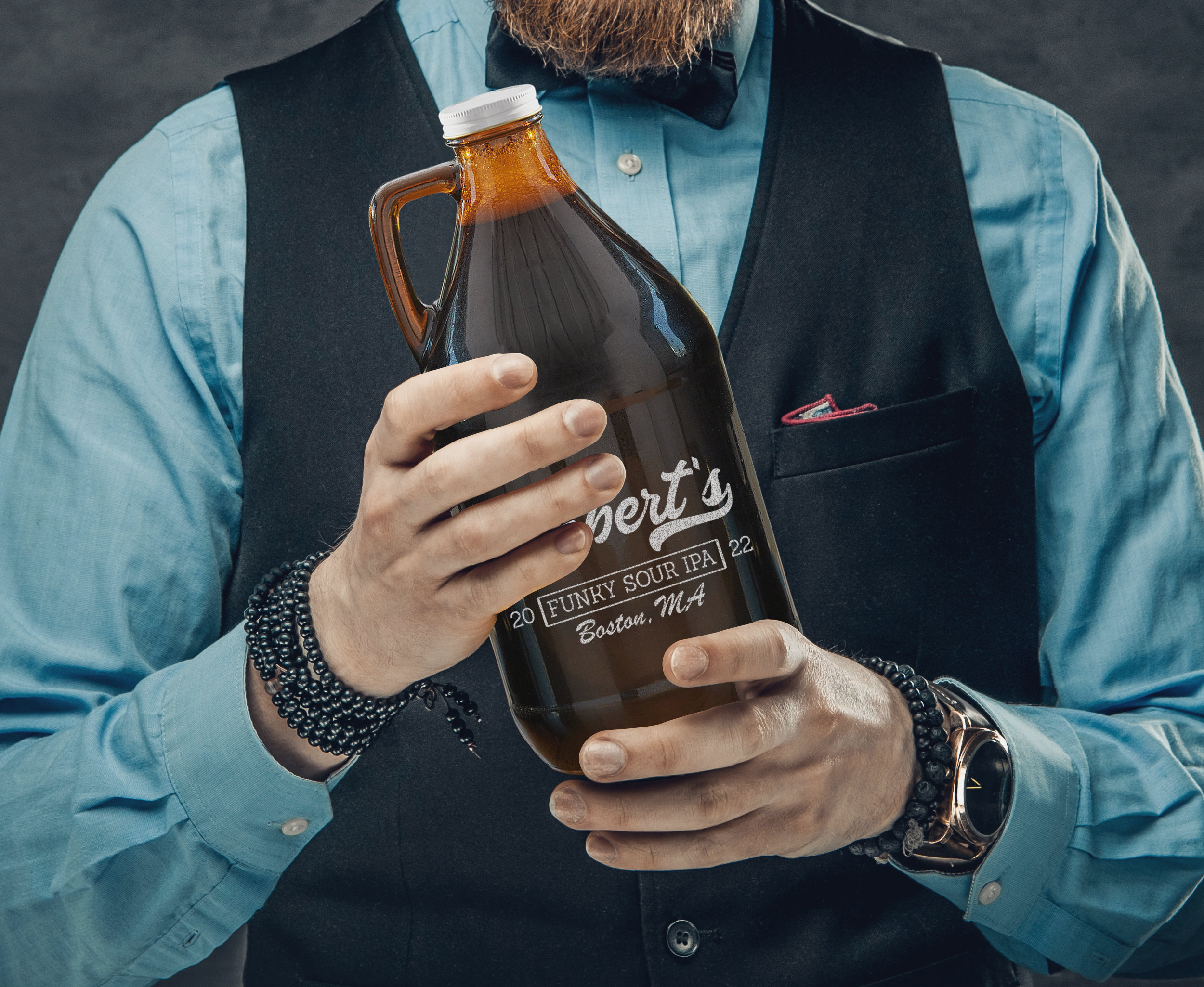 Personalized Beer Growler Engraved Growler Custom Beer Lover Etsy