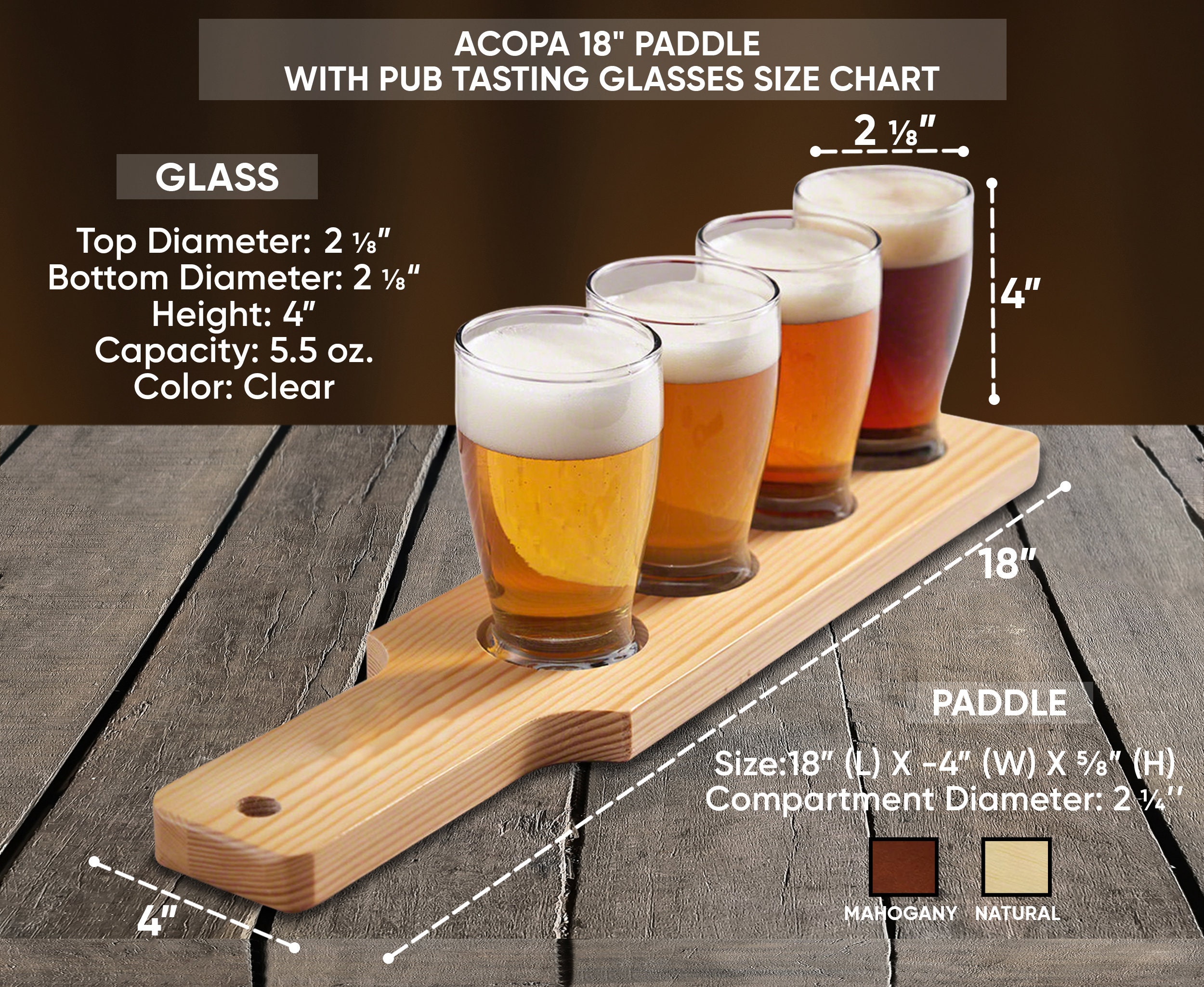 Personalized Monogram Beer Flight Board Beer Flight Set Etsy
