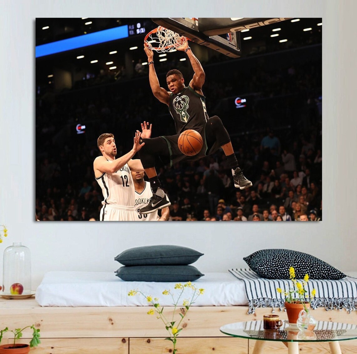 Giannis Antetokounmpo Dunk Poster Giannis Print Art Kids - Etsy