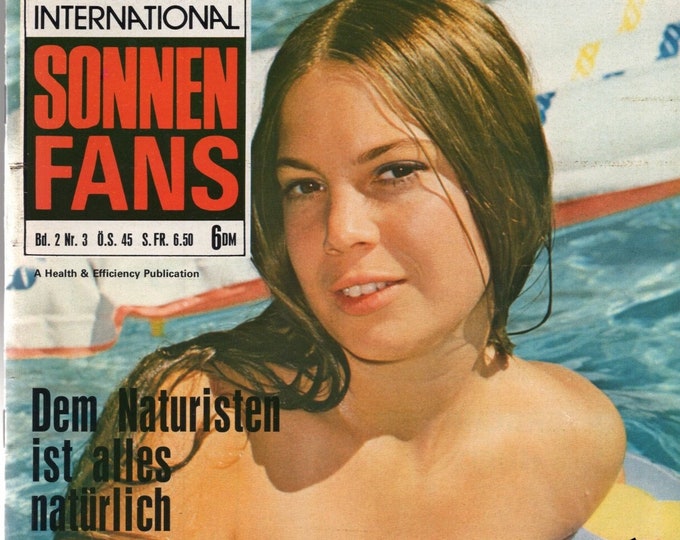 Sonnenfans 1976 N2 Naturist Magazine Magazine Health Efficiency sonnenfans-1976-n2-naturist-magazine-magazine-health-efficiency