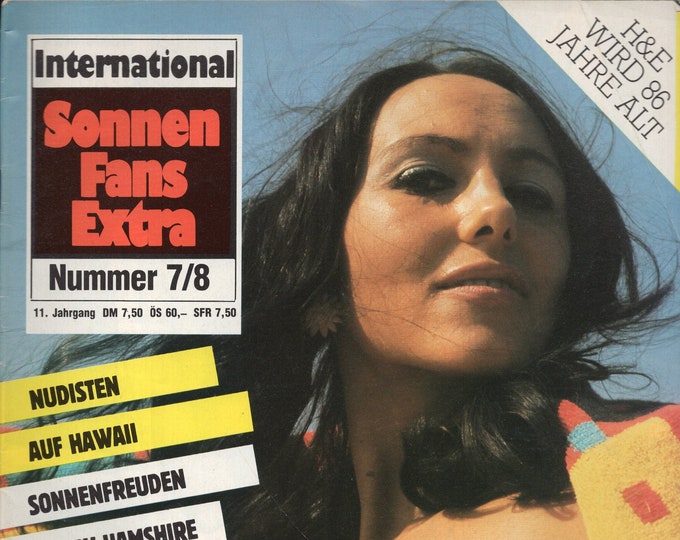 Sonnenfans 1985 J11 N78 FKK Magazine Health & Efficiency Naturism - Etsy