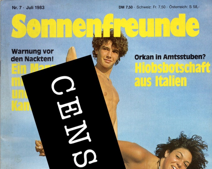 sonnenfreunde-1983-n7-fkk-magazine-magazine-nudism-naturist-etsy