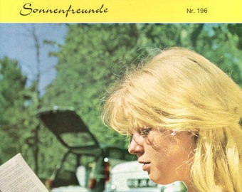 Sonnenfreunde 1966 N196 FKK Zeitschrift Magazin Heft Freikörperkultur Nudism Naturist