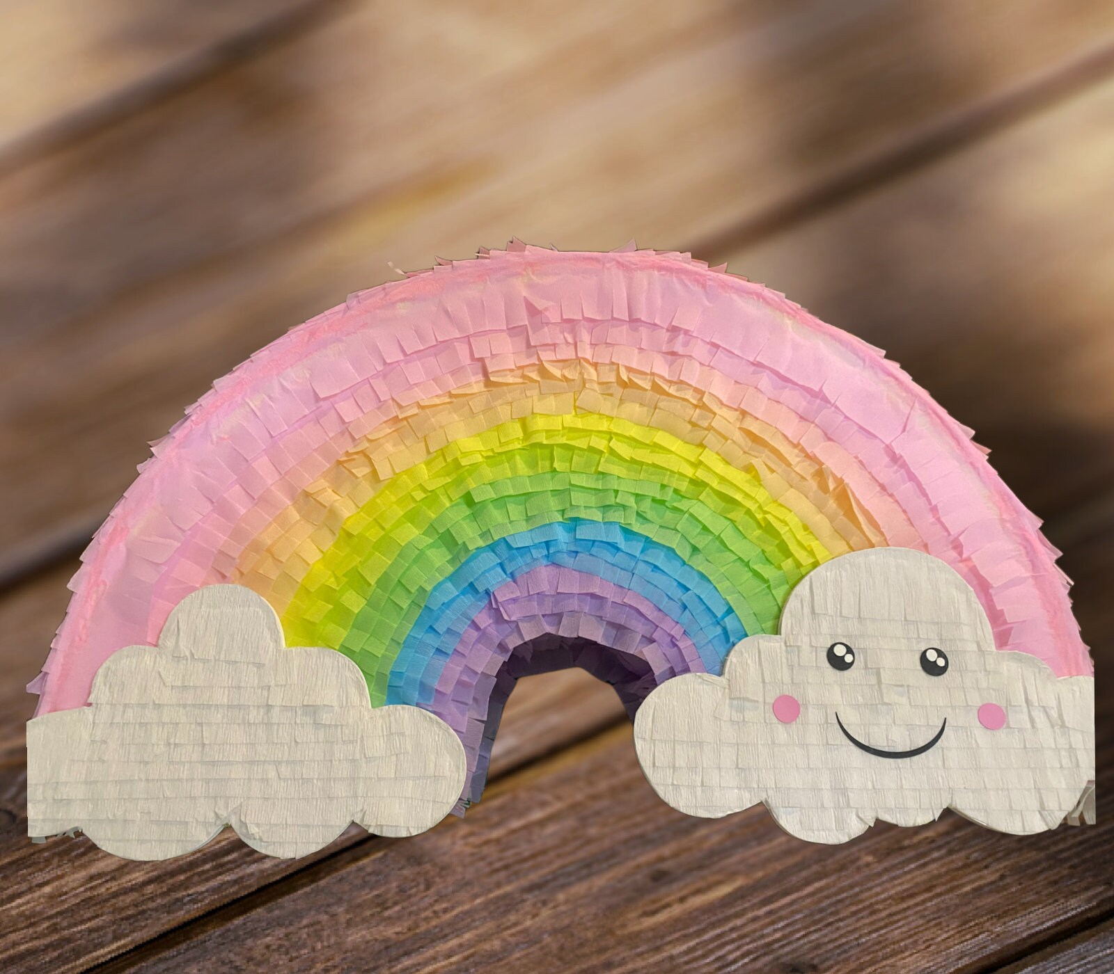Pastel Mini Rainbow Piñata - Rainbow Birthday Supplies, Pastel Rainbow  Party, Rainbow Birthday Decorations, Pastel Rainbow Party Decorations