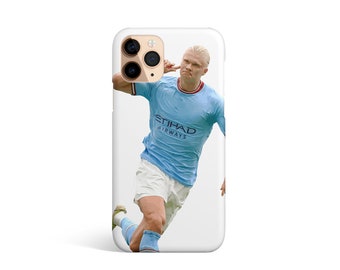 Unofficial Erling Haaland Manchester City Inspired Football Phone Case
