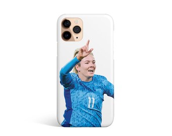 Unofficial Lauren Hemp England Lionesses World Cup Football Phone Case