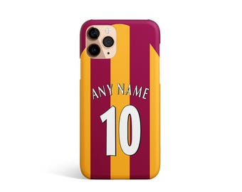 Unofficial 1997-2007 Retro Bradford City Shirt Phone Case
