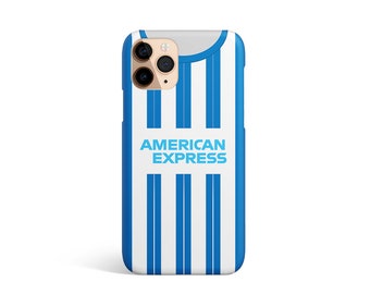 Onofficieel Brighton & Hove Albion 24/25 geïnspireerd thuisshirt voetbal telefoonhoesje