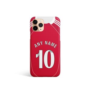 Unofficial Liverpool Women 25/26 Home Shirt Inspired Football Phone Case. Any Name - Any Number