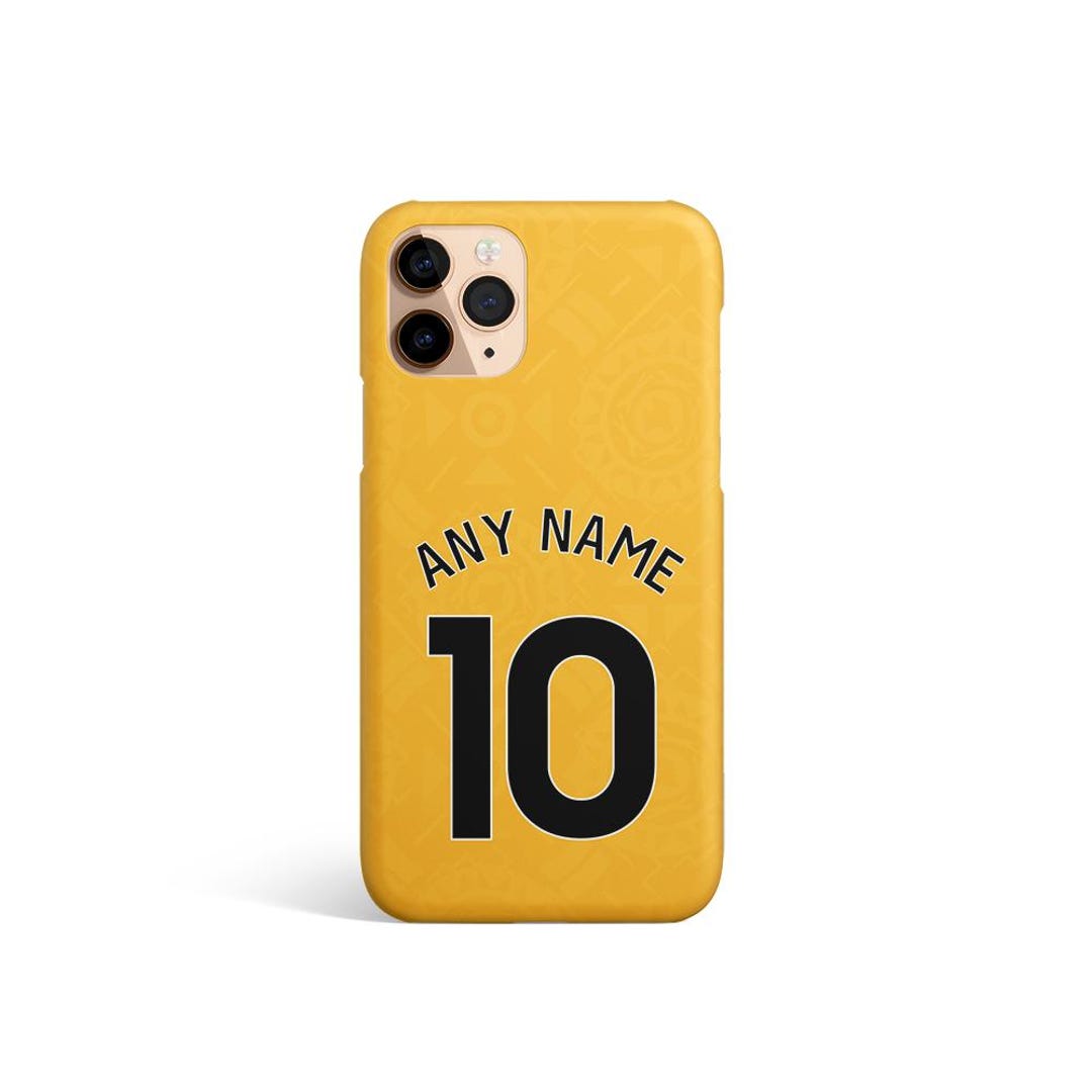 Unofficial Custom Wolves Shirt Inspired Football Phone Case. Any Name ...