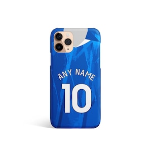 Unofficial Custom Chelsea Shirt Phone Case. Any Name - Any Number