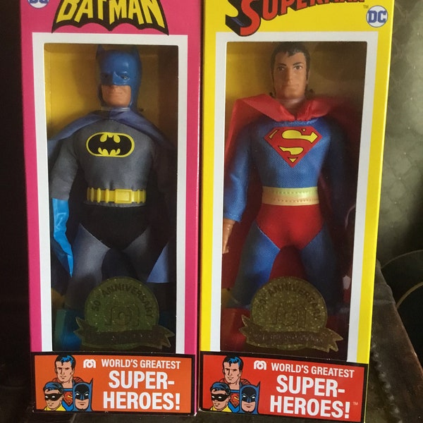 Mego 50th Anniversary Action Figures Etsy