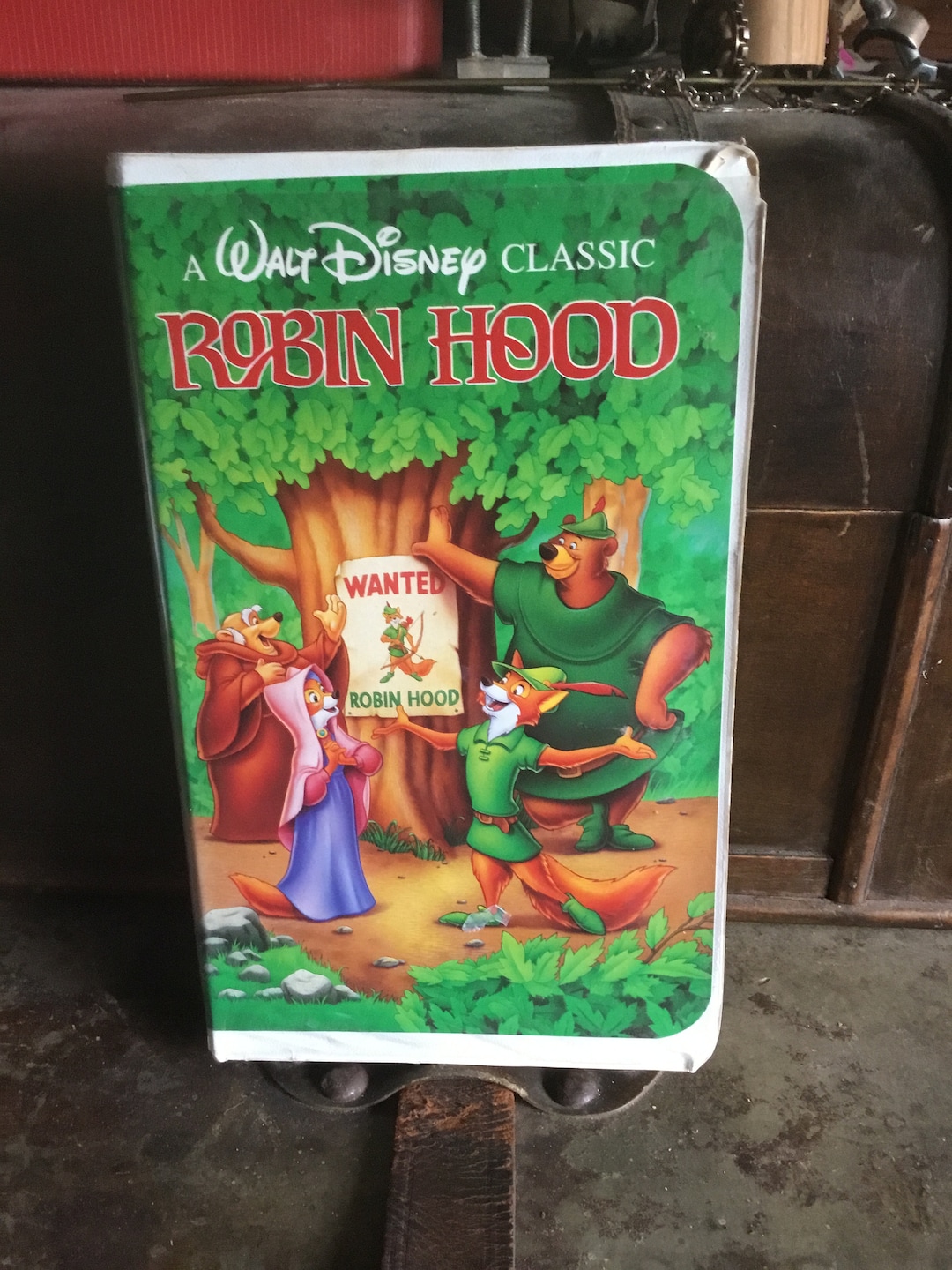 Vintage - Disney - Robin Hood - VHS Clamshell - Black Diamond - Rare - Etsy