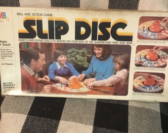 Vintage - Milton Bradley - Slip Disc Board Game - 1980 - Complete