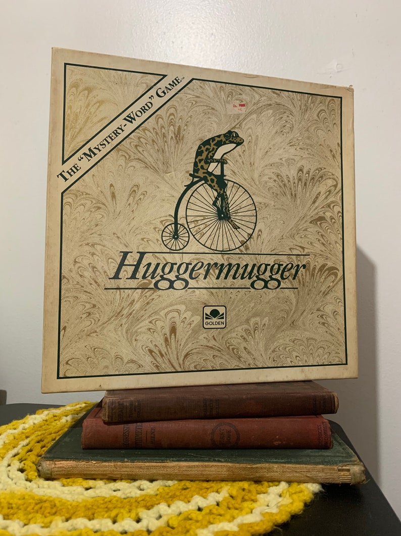 Vintage hugger Mugger Board Game by Golden 1989 - Etsy