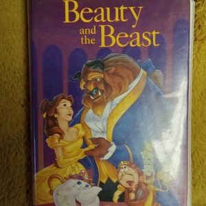 Disney - Beauty and the Beast - VHS - Clamshell - Black Diamond Edition - Rare