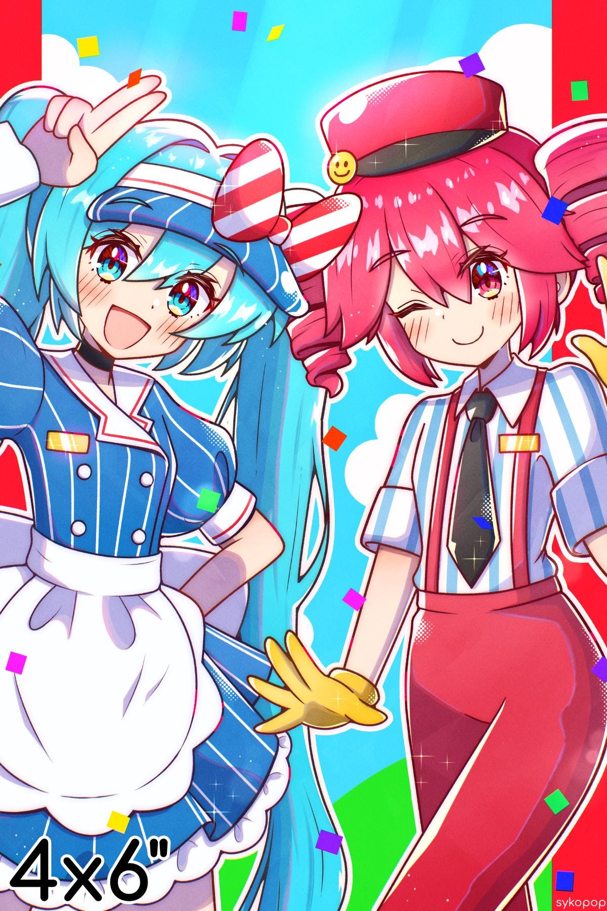 Miku And Teto mesmerizer Art Print 11x14 And 4x6 Etsy miku-and-teto-mesmerizer-art-print-11x14-and-4x6-etsy