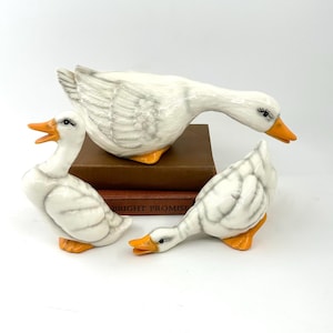 Vintage Goose Set | Cottage Core | Grandma Core | Grand Millennial