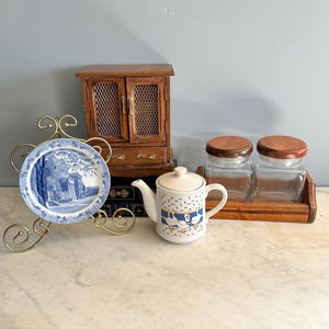 Vintage Cottage Core Decor | Kitchen Decor | Rustic Home Decor