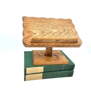 Vintage Wood Recipe Stand | Cottage Core Decor | Kitchen Decor | Rustic Home Decor | Grandma Core | Grand Millennial
