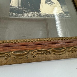 Antique Ornate Framed Photograph of a Lady – Witchy Vintage